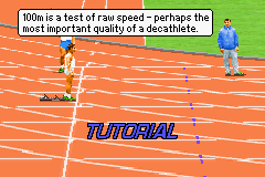 FILA Decathlon screenshot 5 for GameBoy Advance